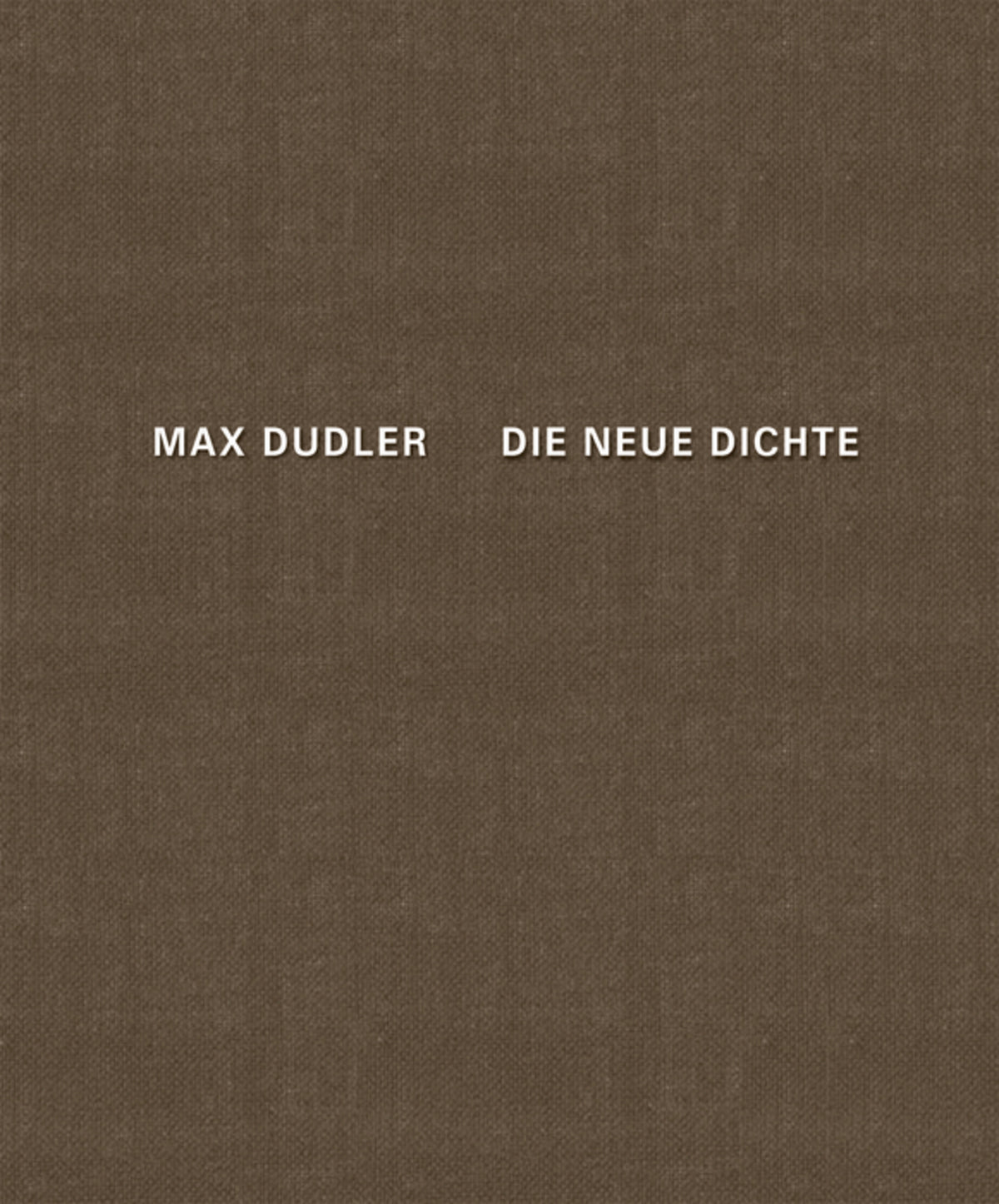 Max Dudler Die neue Dichte