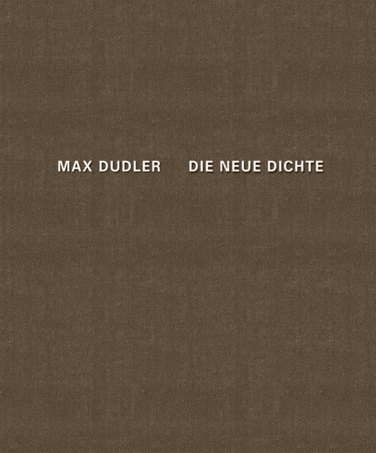 Max Dudler Die neue Dichte