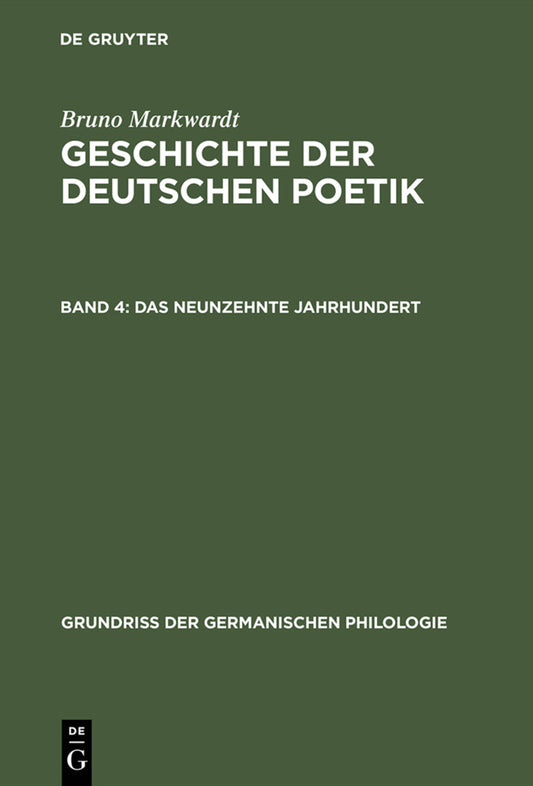 Das neunzehnte Jahrhundert