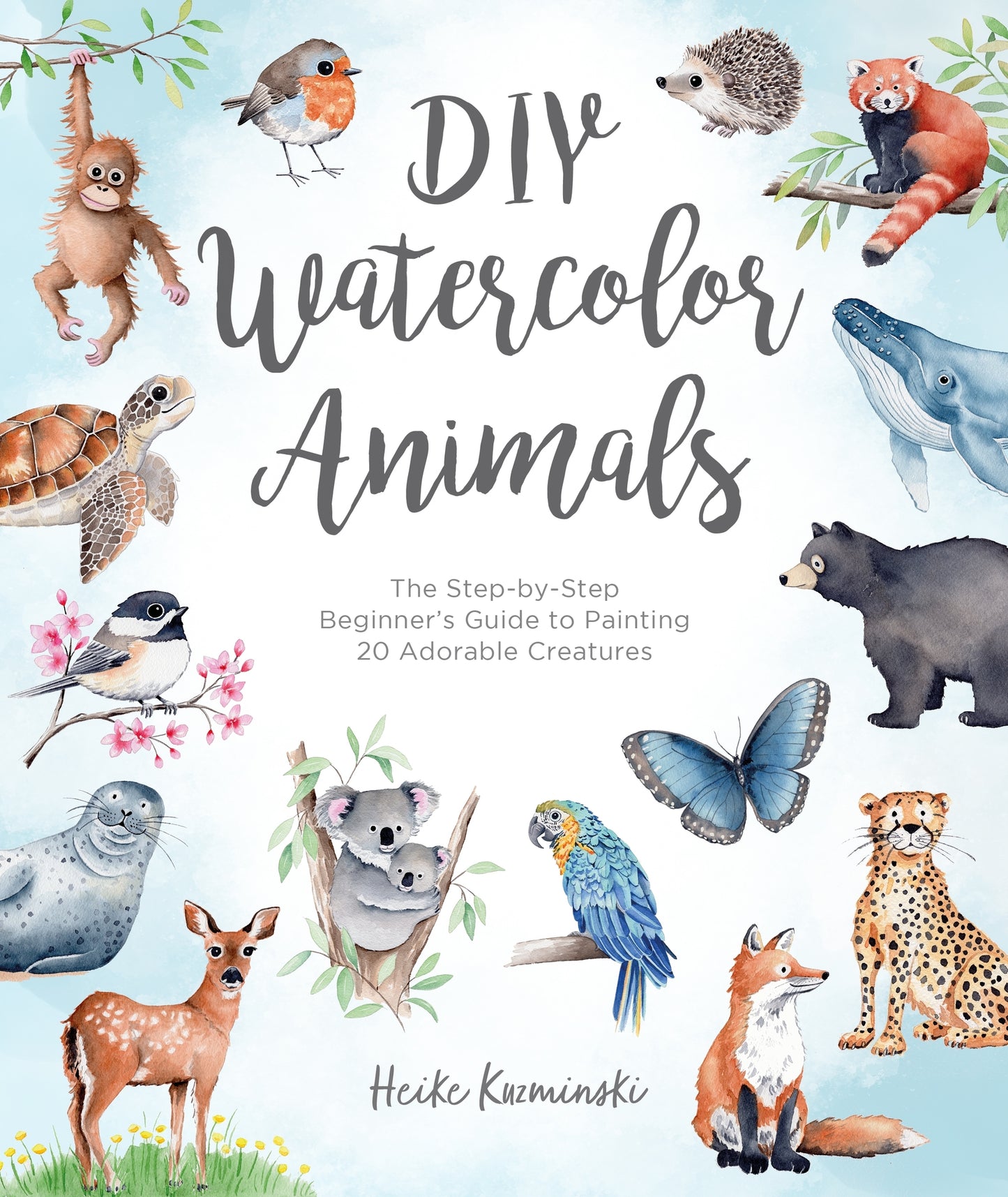 DIY Watercolor Animals