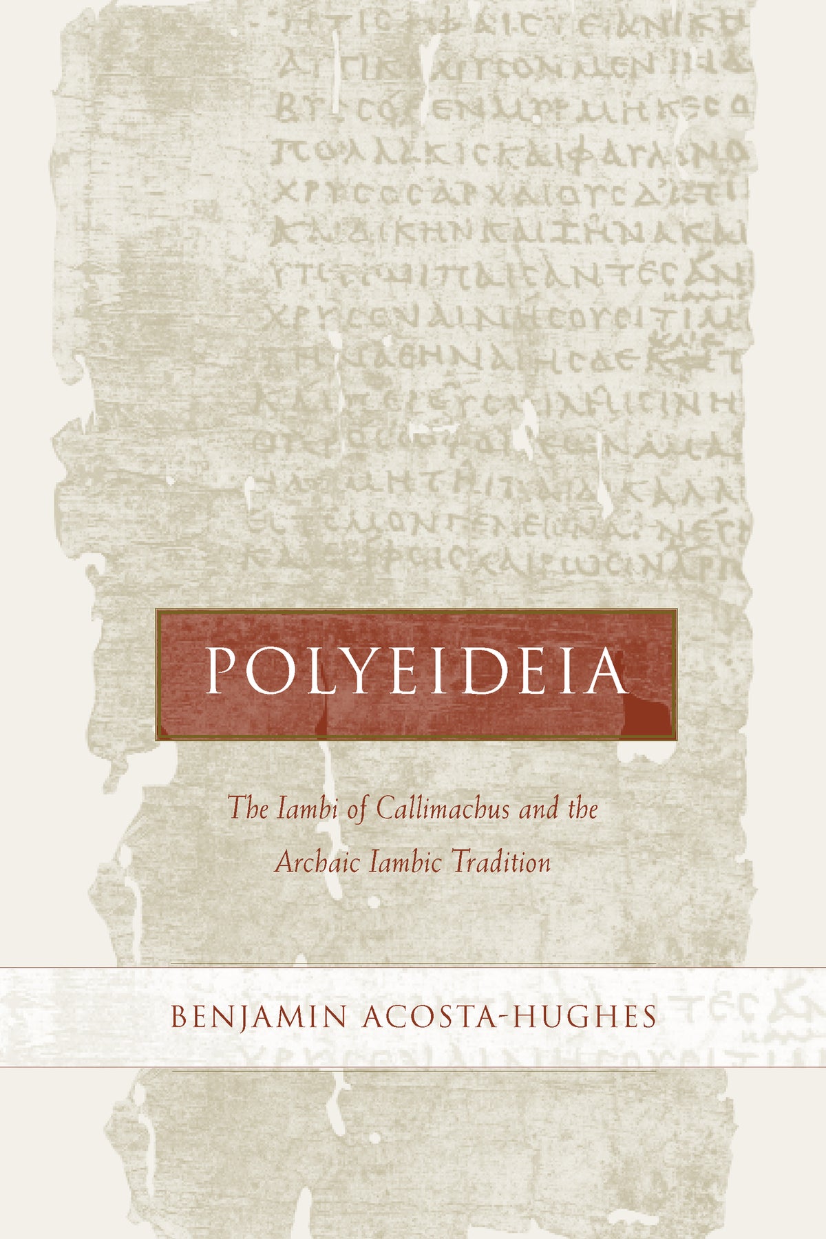 Cover image for Polyeideia ISBN 9780520923683