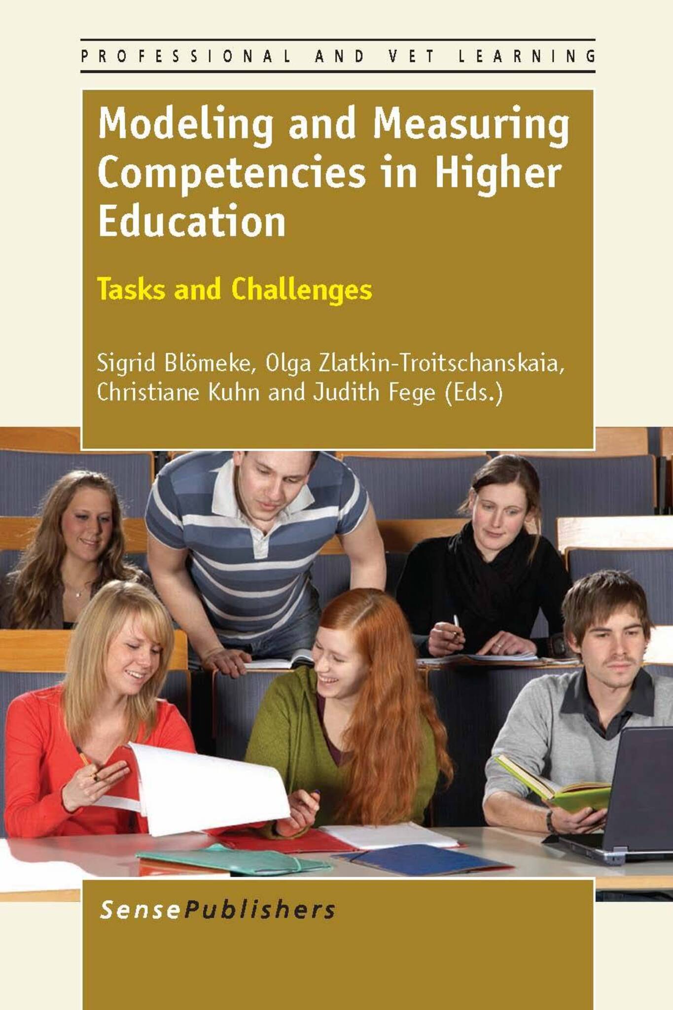 Cover image for Modeling and Measuring Competencies in Higher Education ISBN 9789460918667