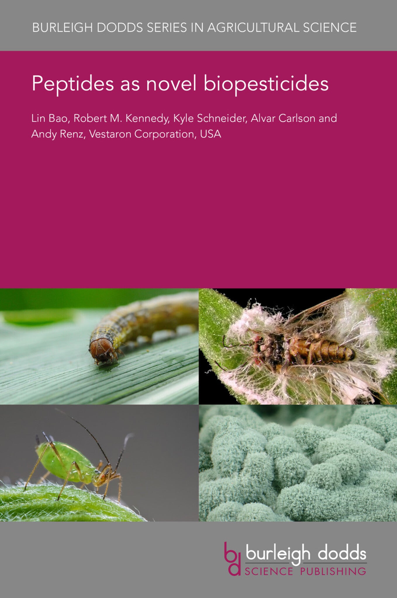 Cover image for Peptides as novel biopesticides ISBN 9781786767097