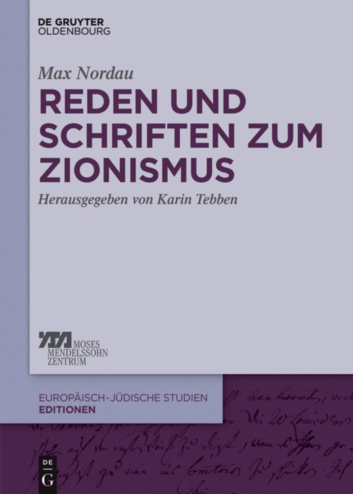 Reden und Schriften zum Zionismus