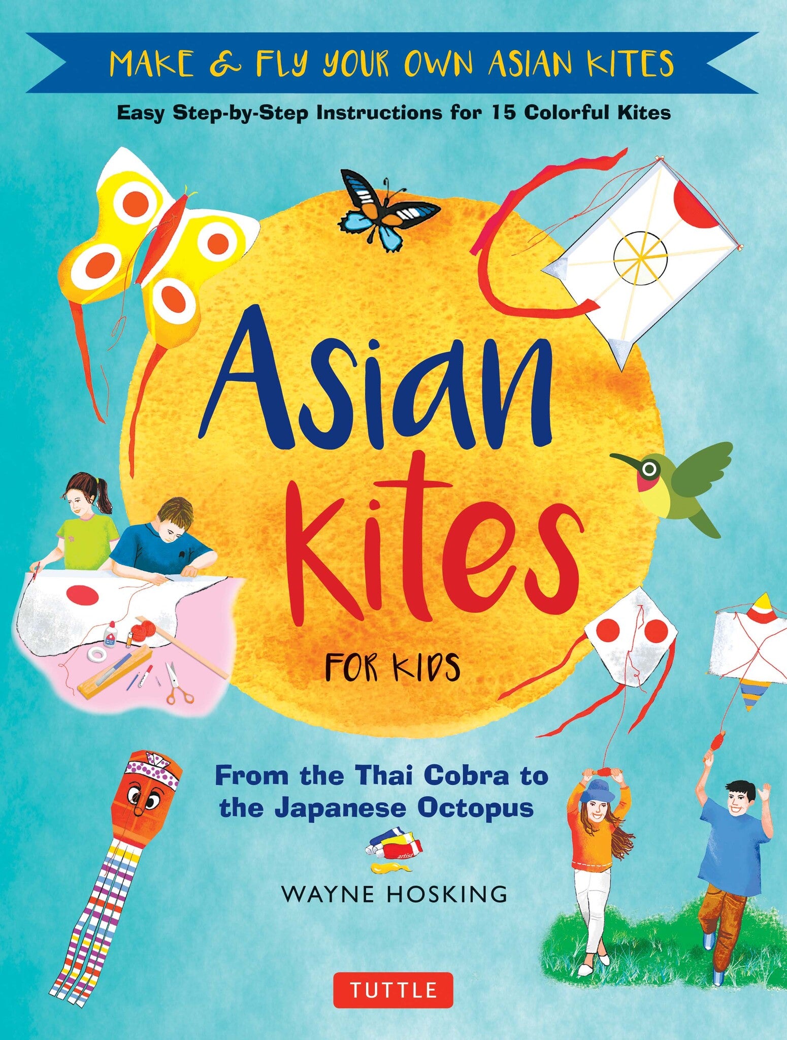 Cover image for Asian Kites for Kids ISBN 9780804855396