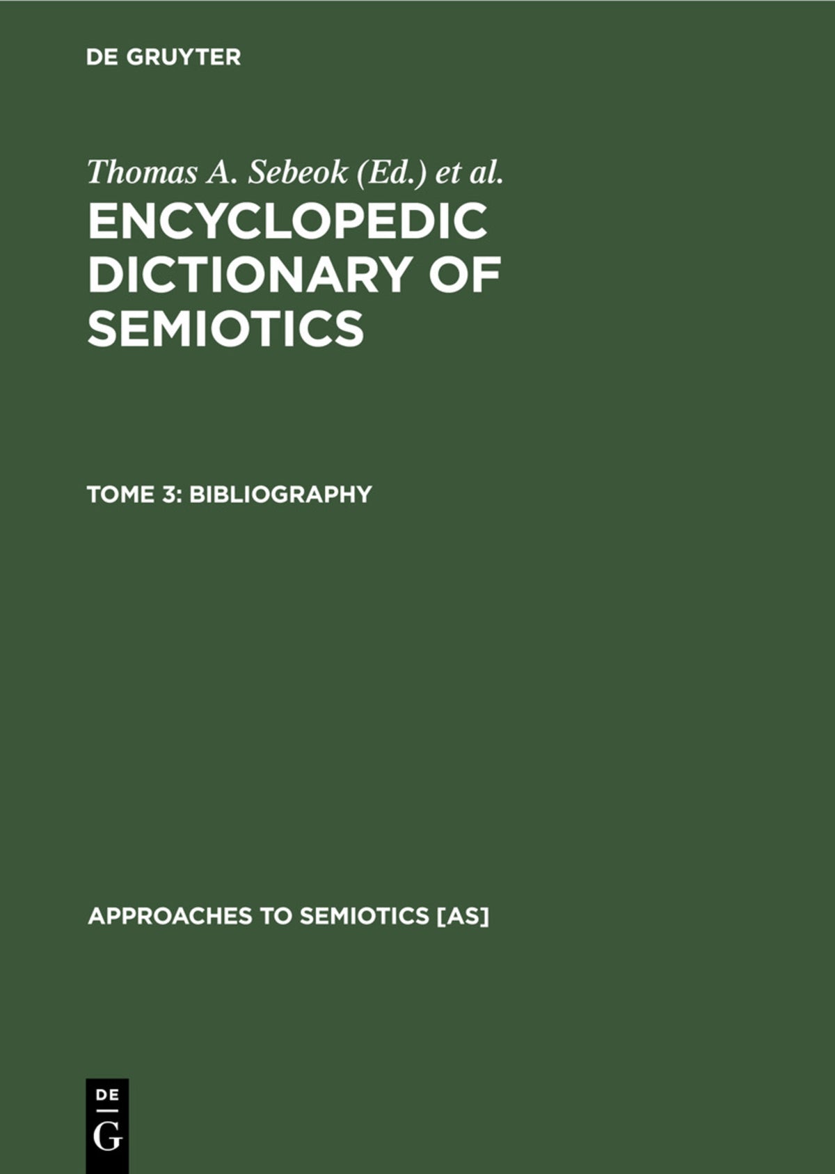 Cover image for Bibliography ISBN 9783112310151