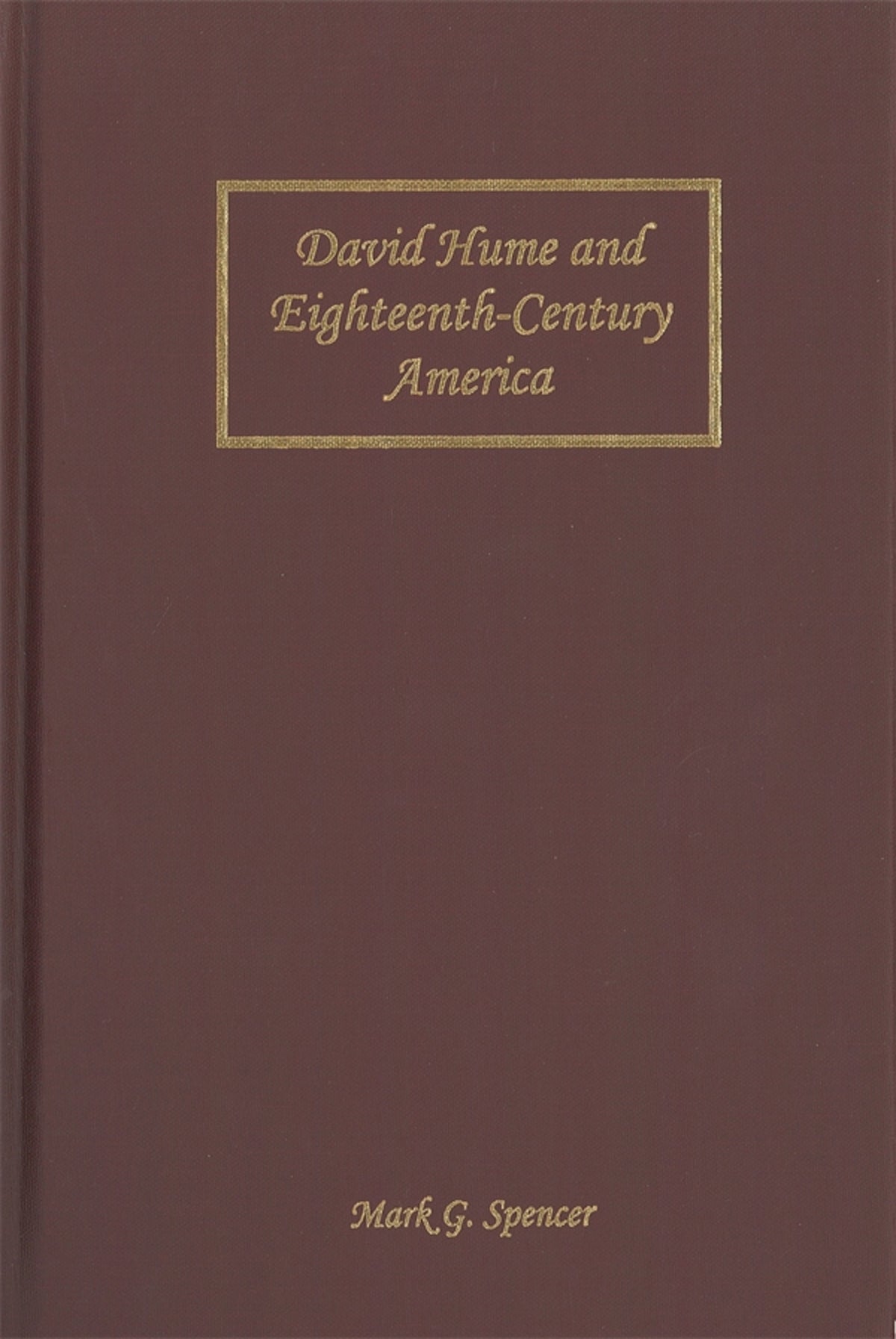 David Hume and Eighteenth-Century America