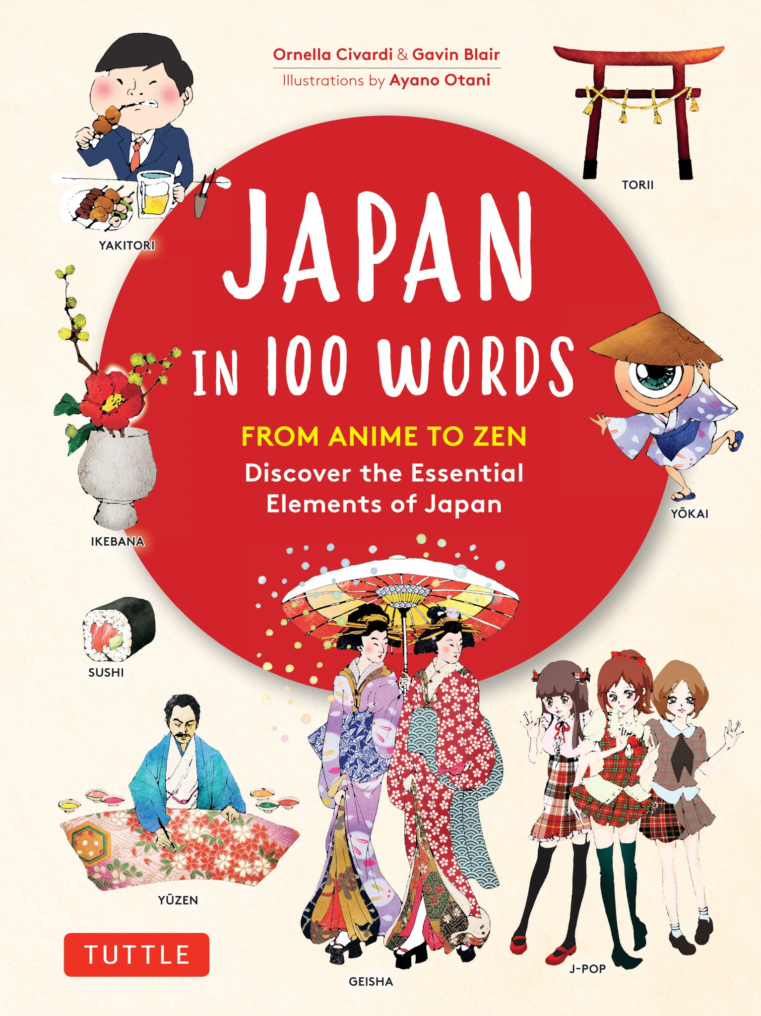 Cover image for Japan in 100 Words ISBN 9784805316214