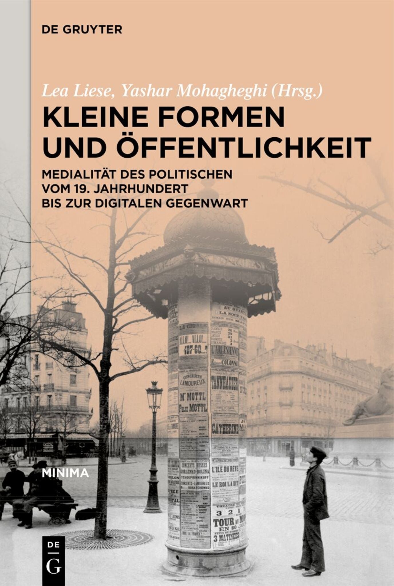 Cover image for Kleine Formen und Öffentlichkeit ISBN 9783110770889