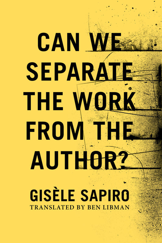 Can We Separate the Work From the Author?
