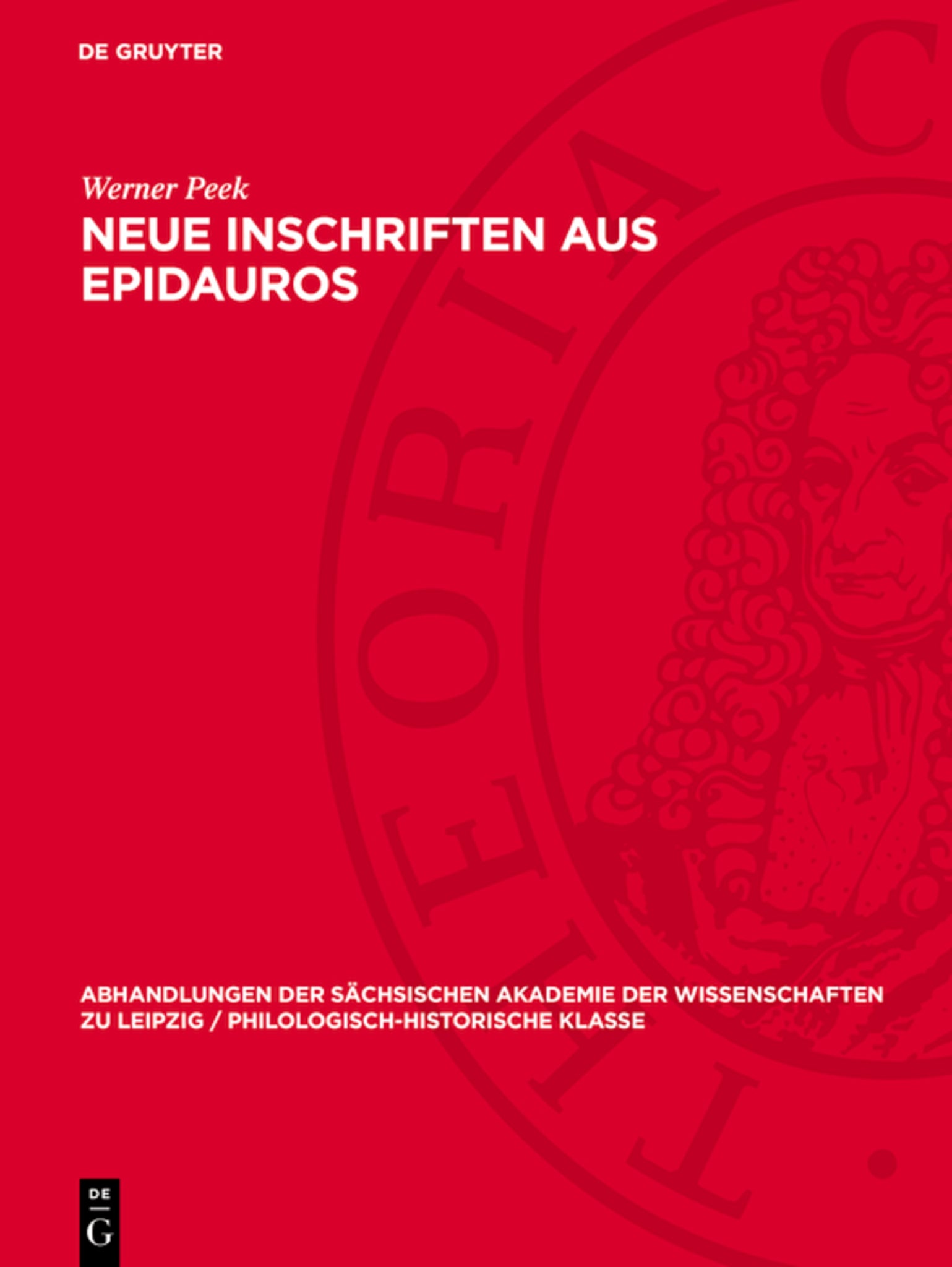 Neue Inschriften aus Epidauros