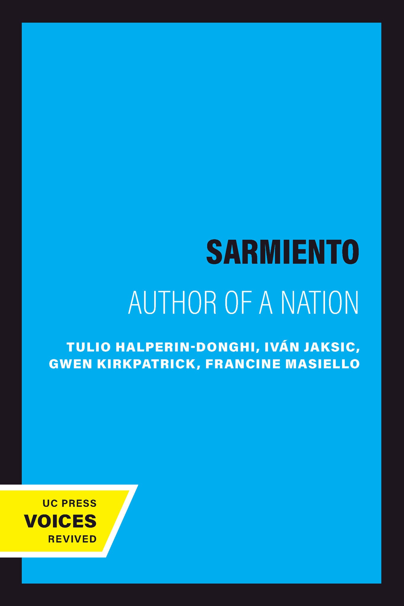 Cover image for Sarmiento ISBN 9780520327283