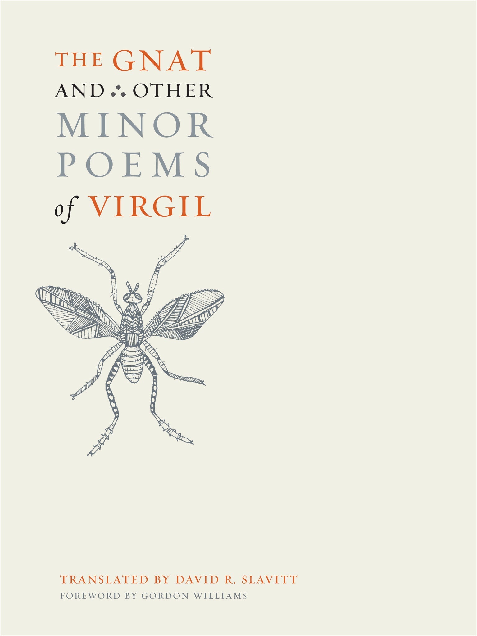 Cover image for The Gnat and Other Minor Poems of Virgil ISBN 9780520949997