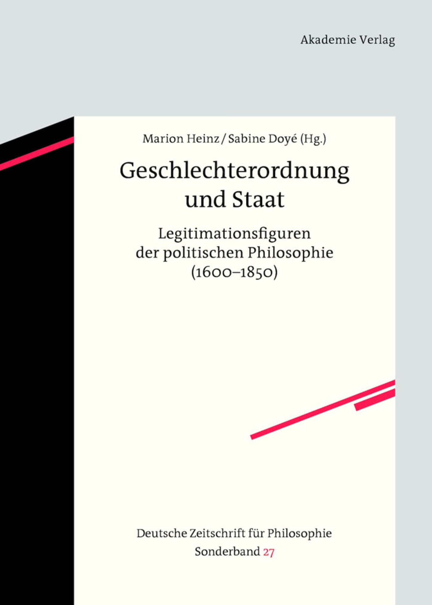 Geschlechterordnung und Staat