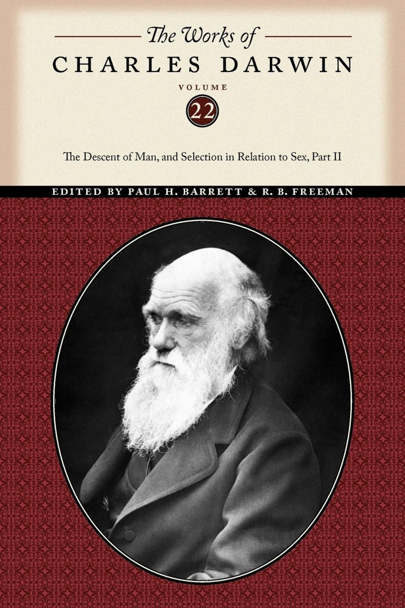 Cover image for The Works of Charles Darwin, Volume 22 ISBN 9780814720653