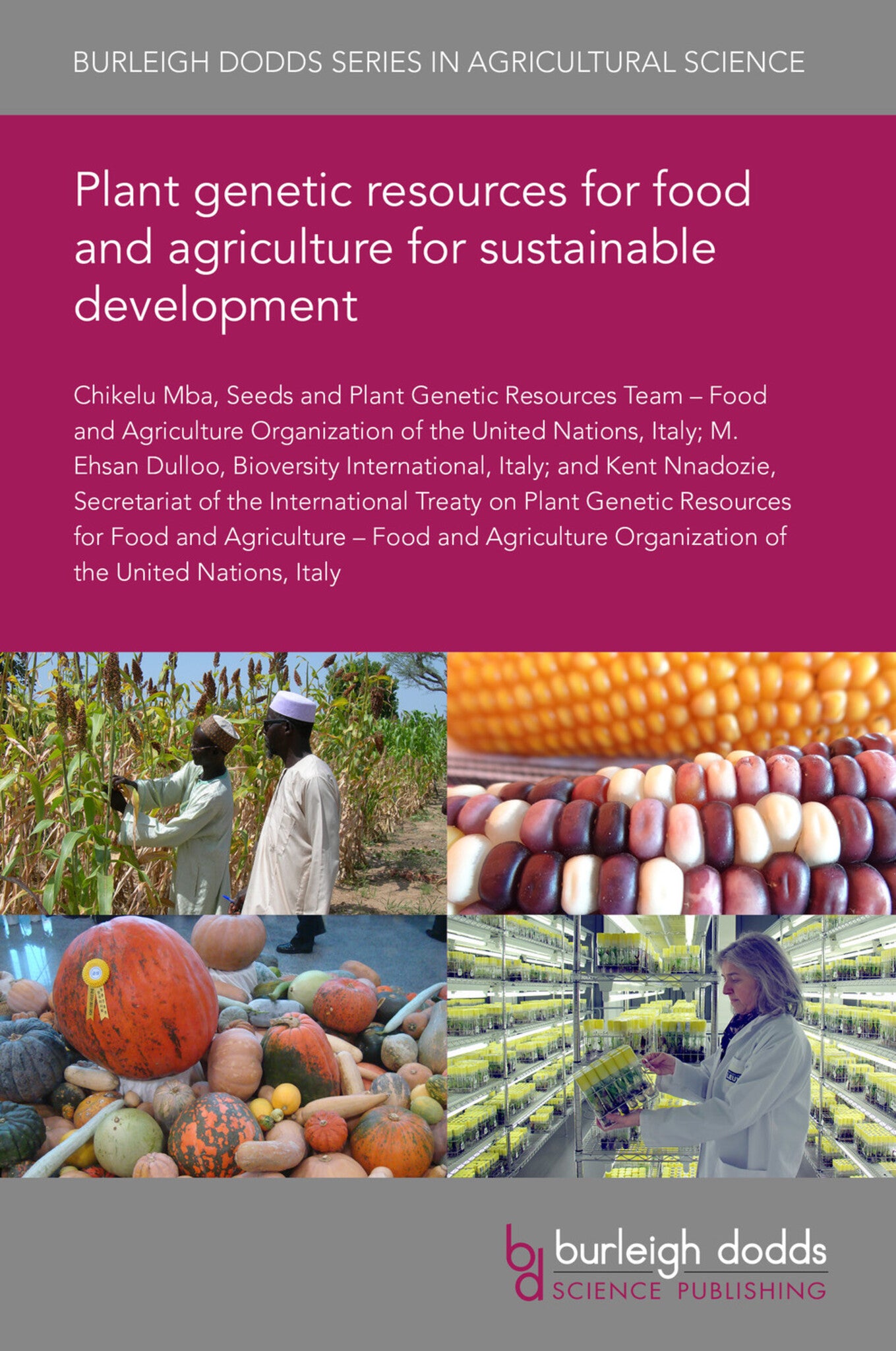 Cover image for Plant genetic resources for food and agriculture for sustainable development ISBN 9781801461177