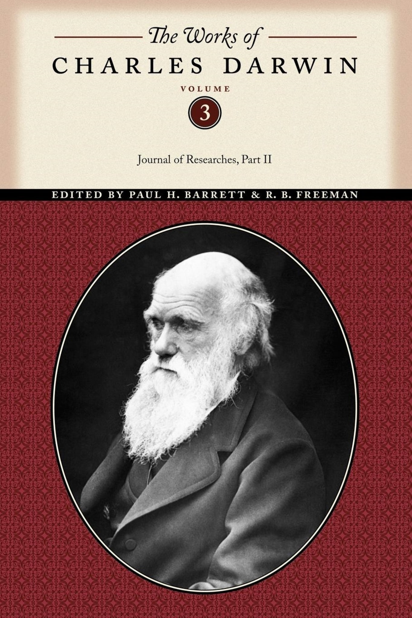 Cover image for The Works of Charles Darwin, Volume 3 ISBN 9780814720462