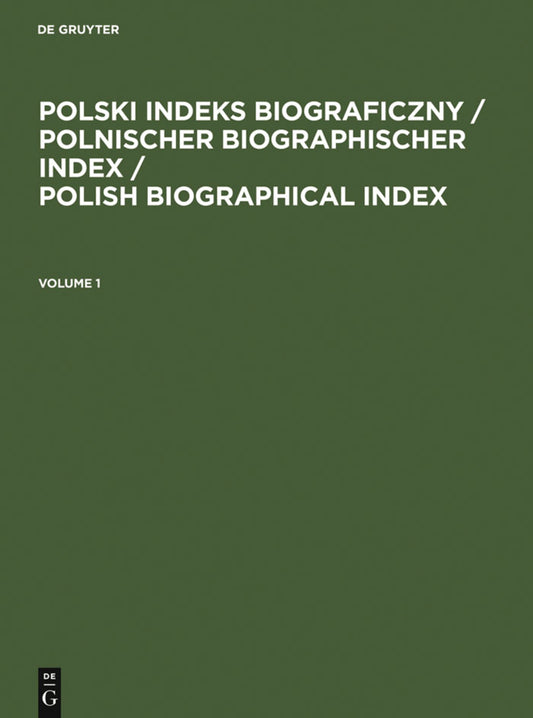 Polski Indeks Biograficzny