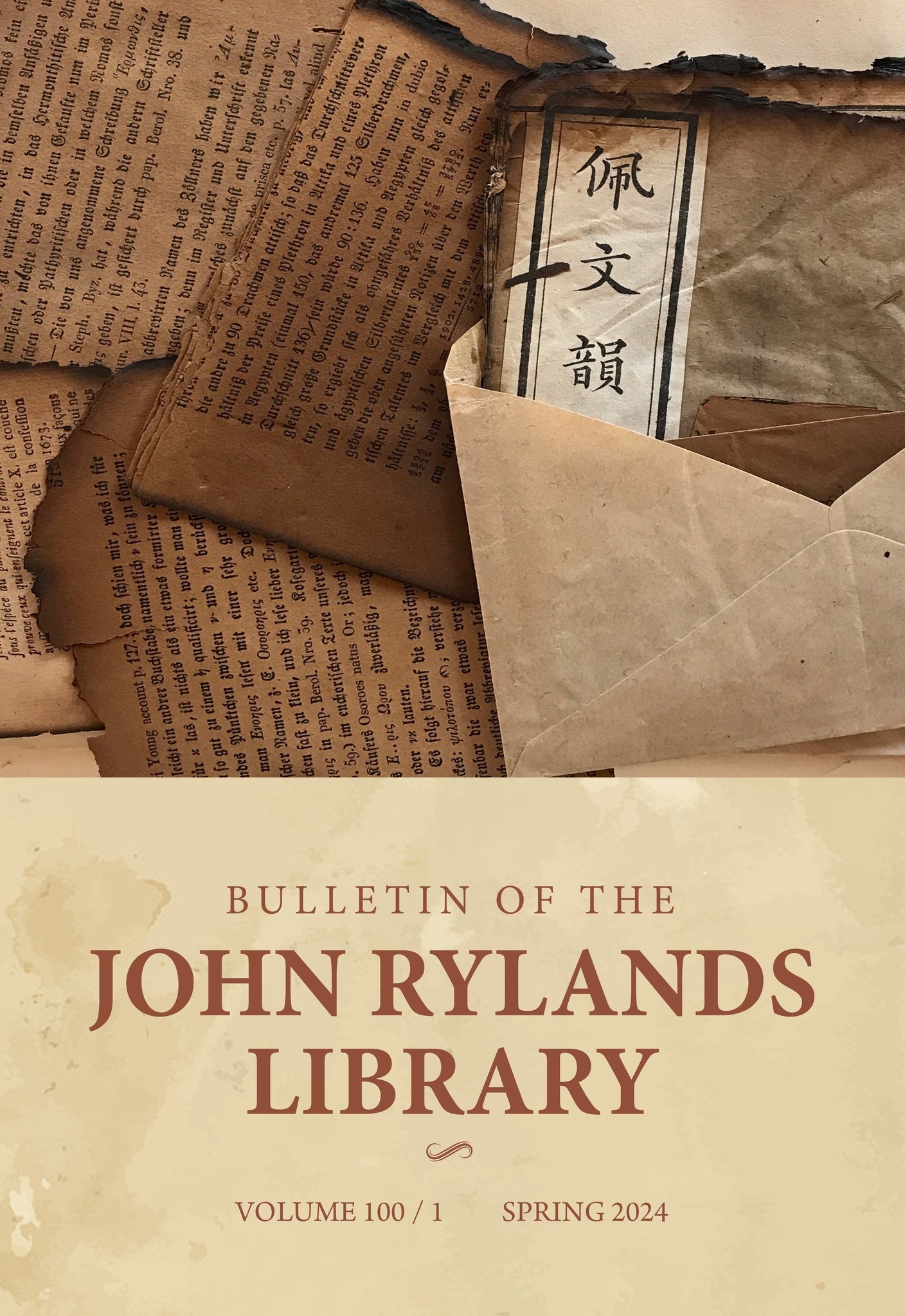 Bulletin of the John Rylands Library 100/1