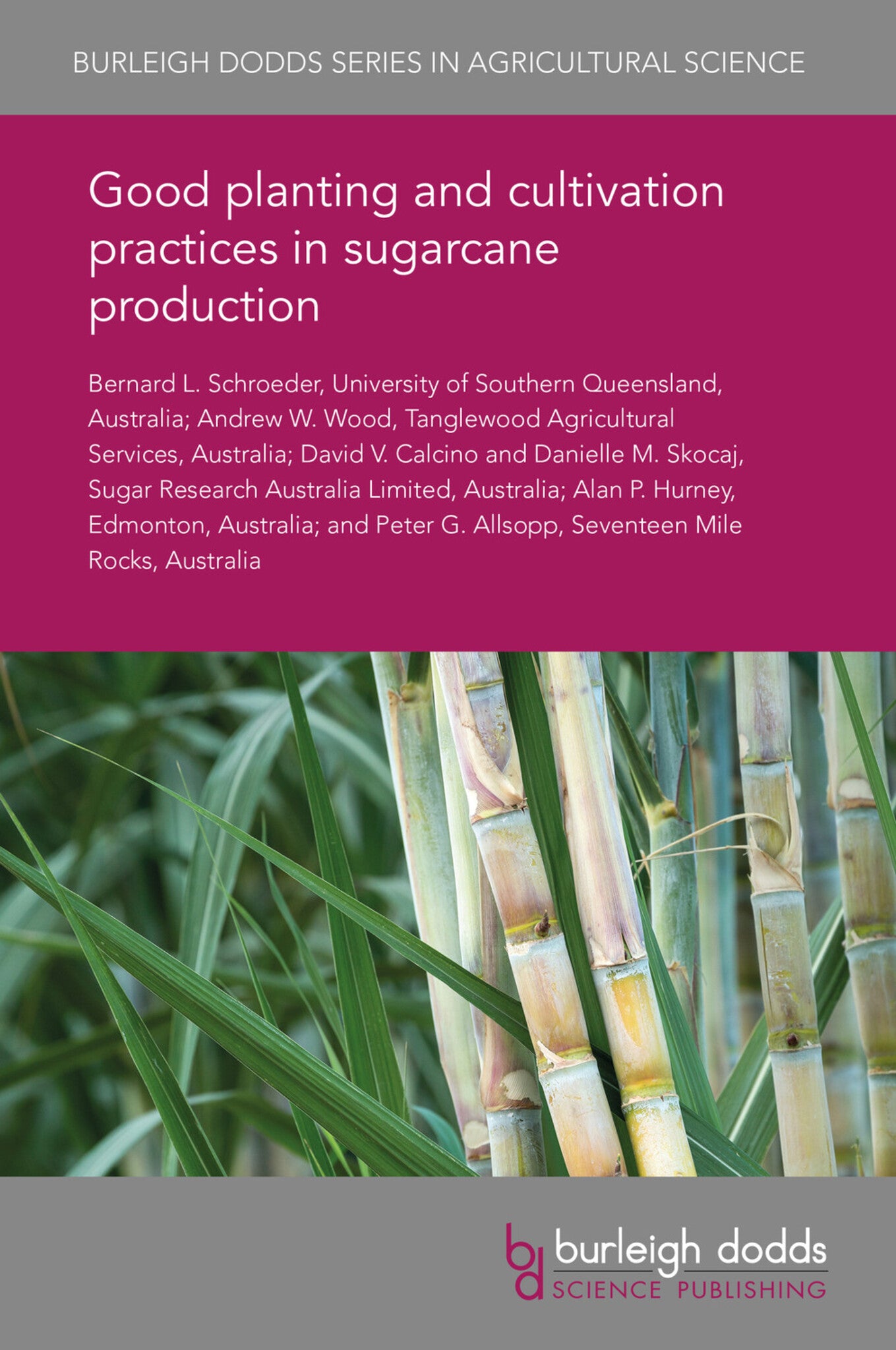 Cover image for Good planting and cultivation practices in sugarcane production ISBN 9781838795870