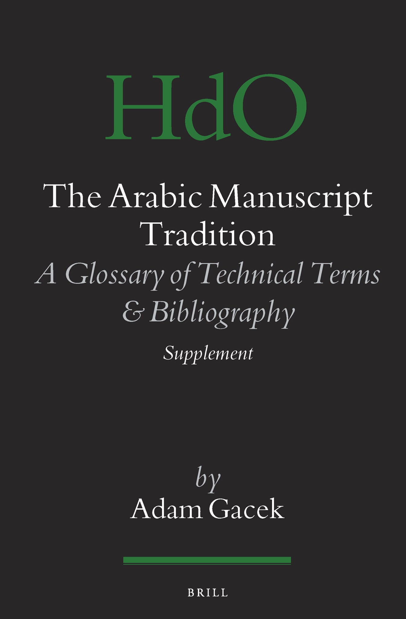 The Arabic Manuscript Tradition