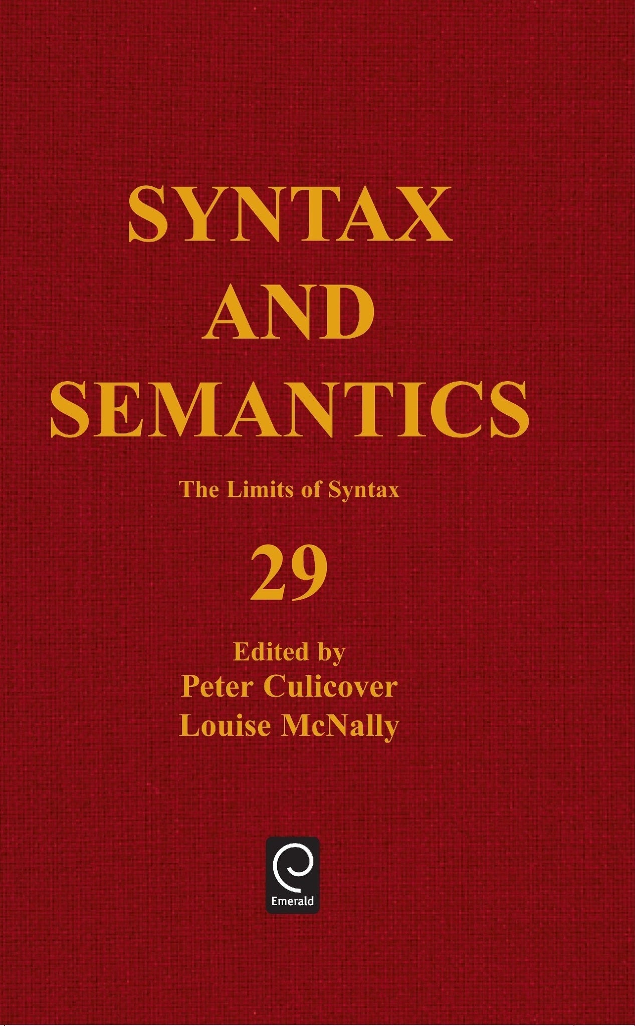 The Limits of Syntax