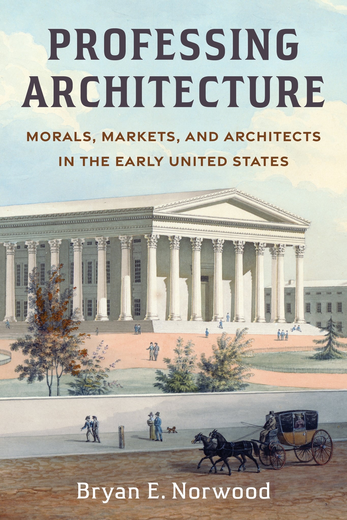 Cover image for Professing Architecture ISBN 9780231224598