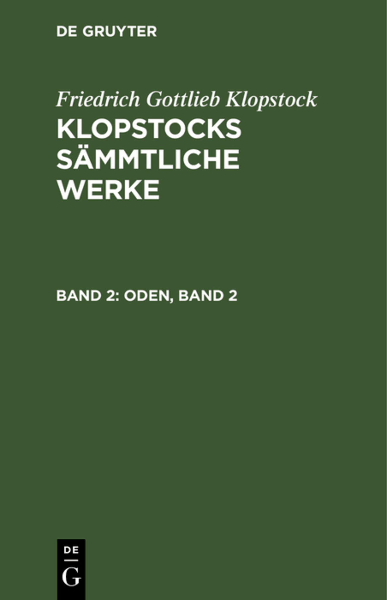 Oden, Band 2