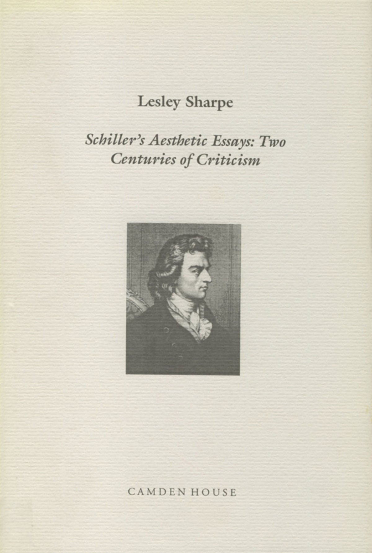 Cover image for Schiller's Aesthetic Essays ISBN 9781571130587