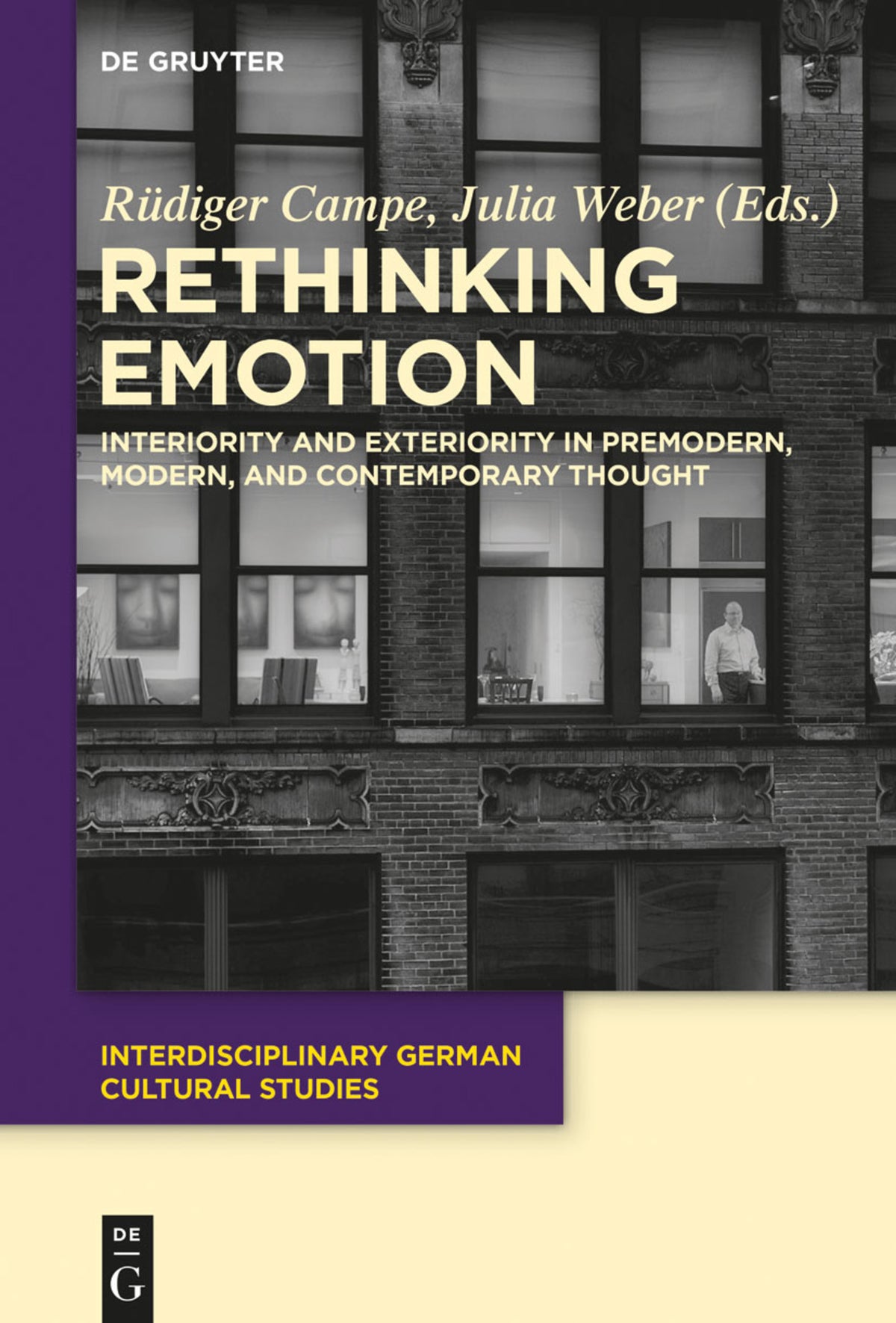 Cover image for Rethinking Emotion ISBN 9783110259247