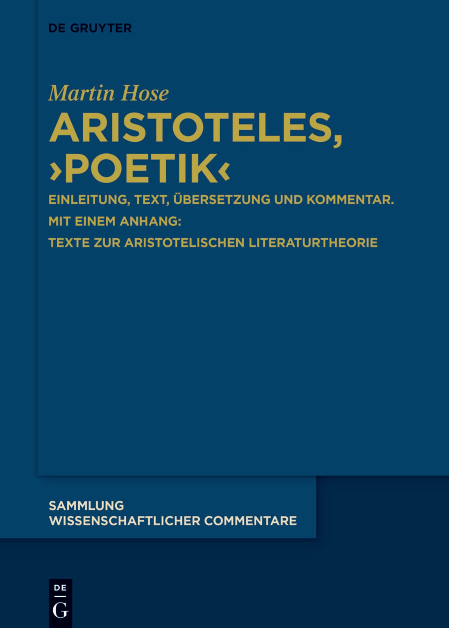 Aristoteles, ›Poetik‹