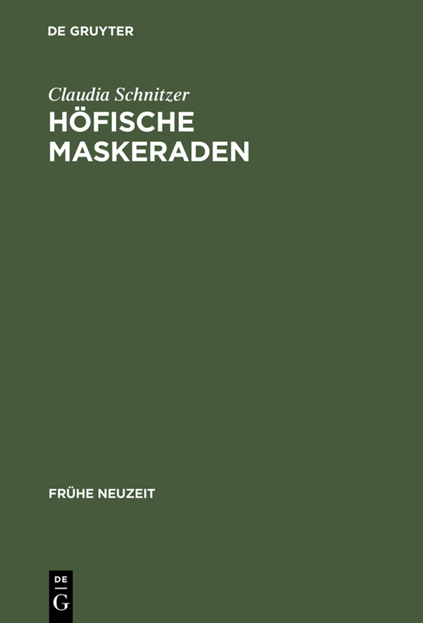 Höfische Maskeraden