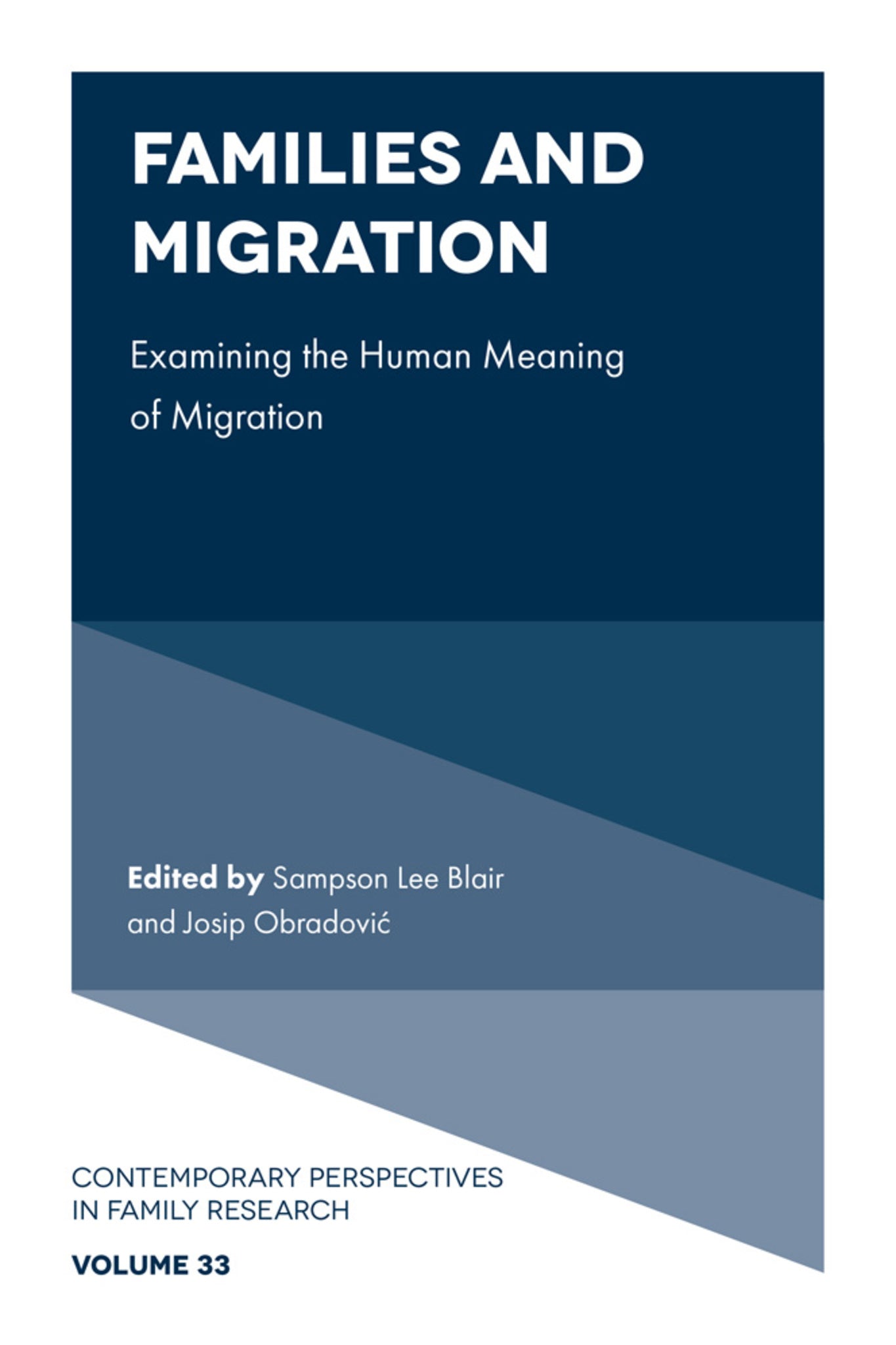 Cover image for Families and Migration ISBN 9781805922667