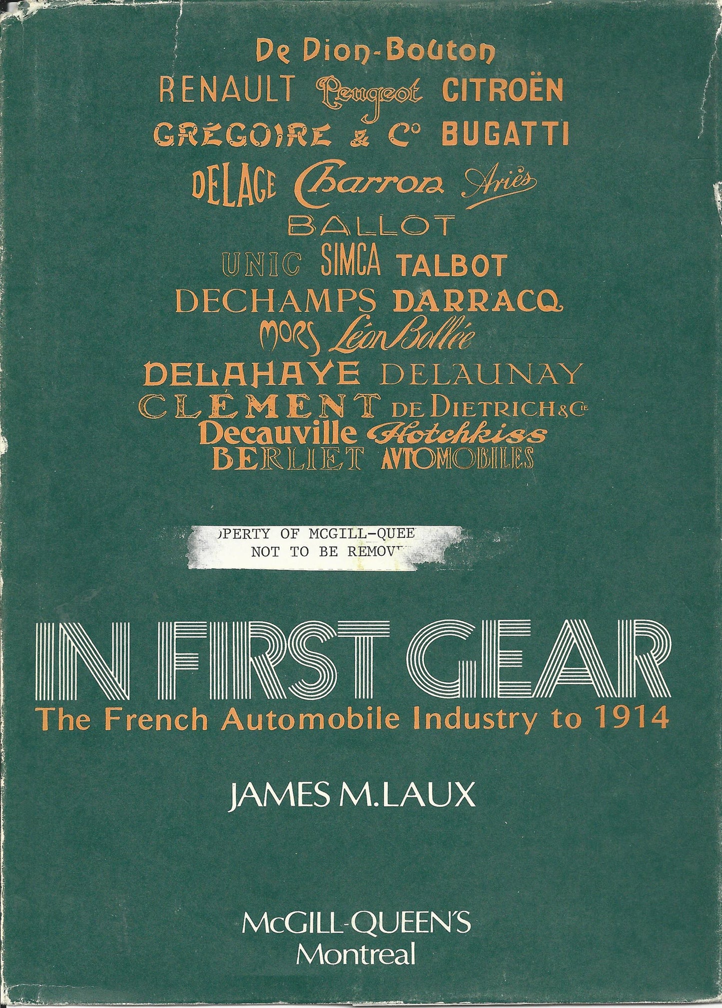 In First Gear