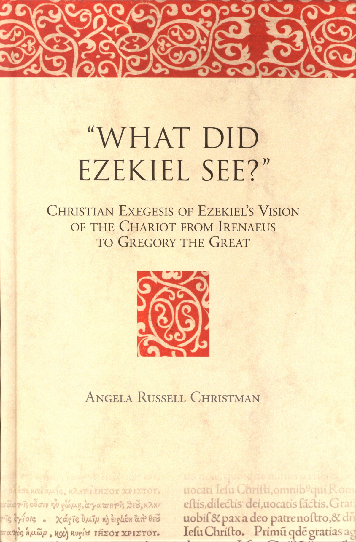 "What Did Ezekiel See?"