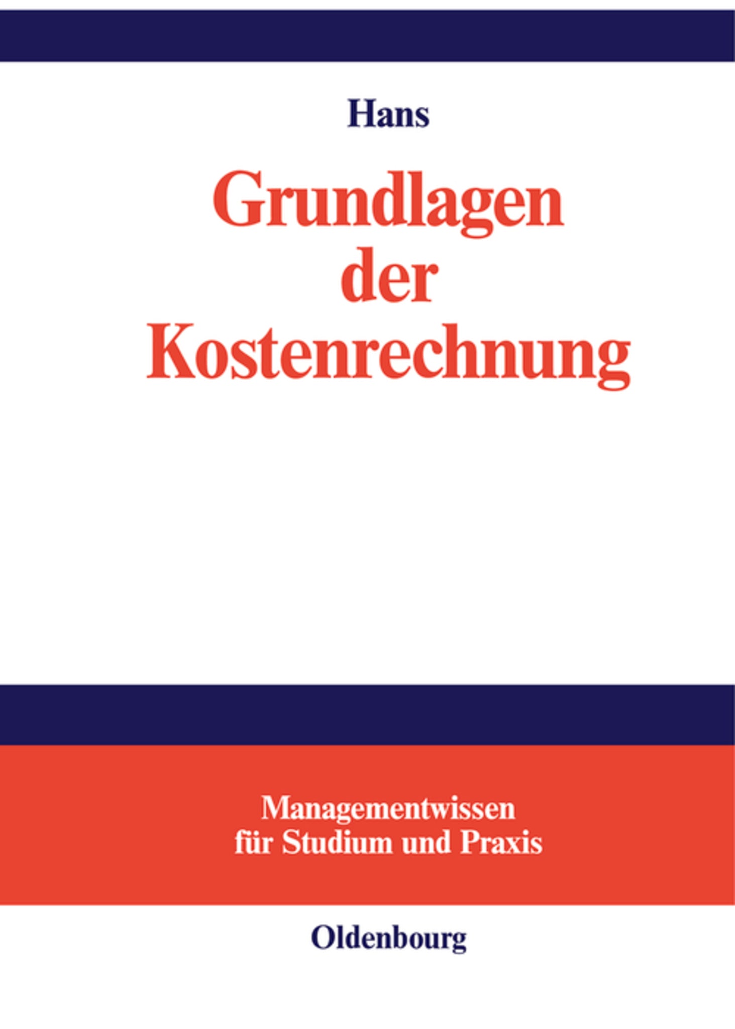 Grundlagen der Kostenrechnung