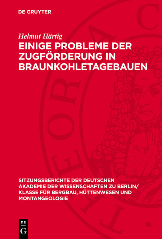 Einige Probleme der Zugförderung in Braunkohletagebauen