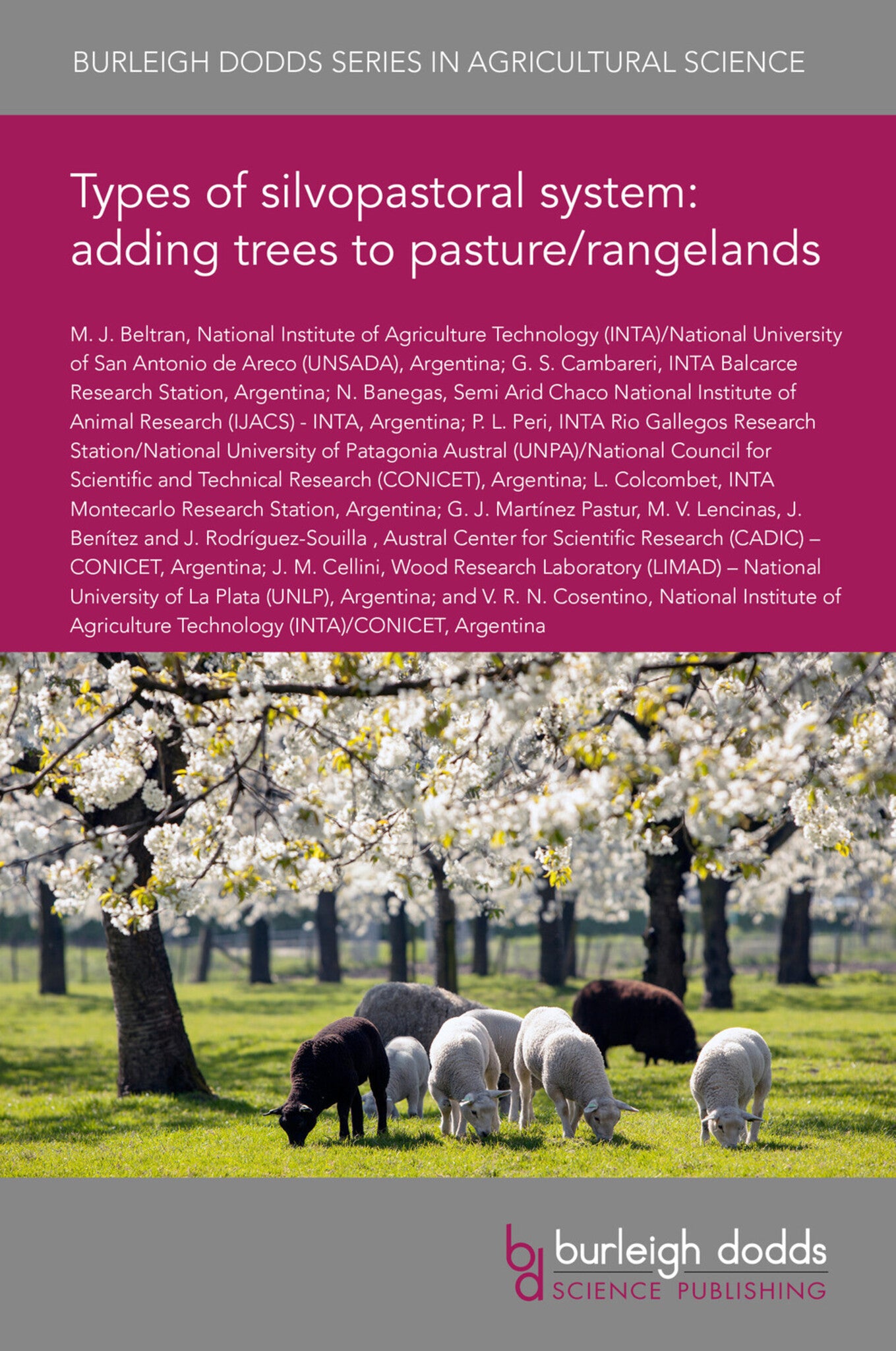 Cover image for Types of silvopastoral systems: adding trees to pasture/rangelands ISBN 9781835454725
