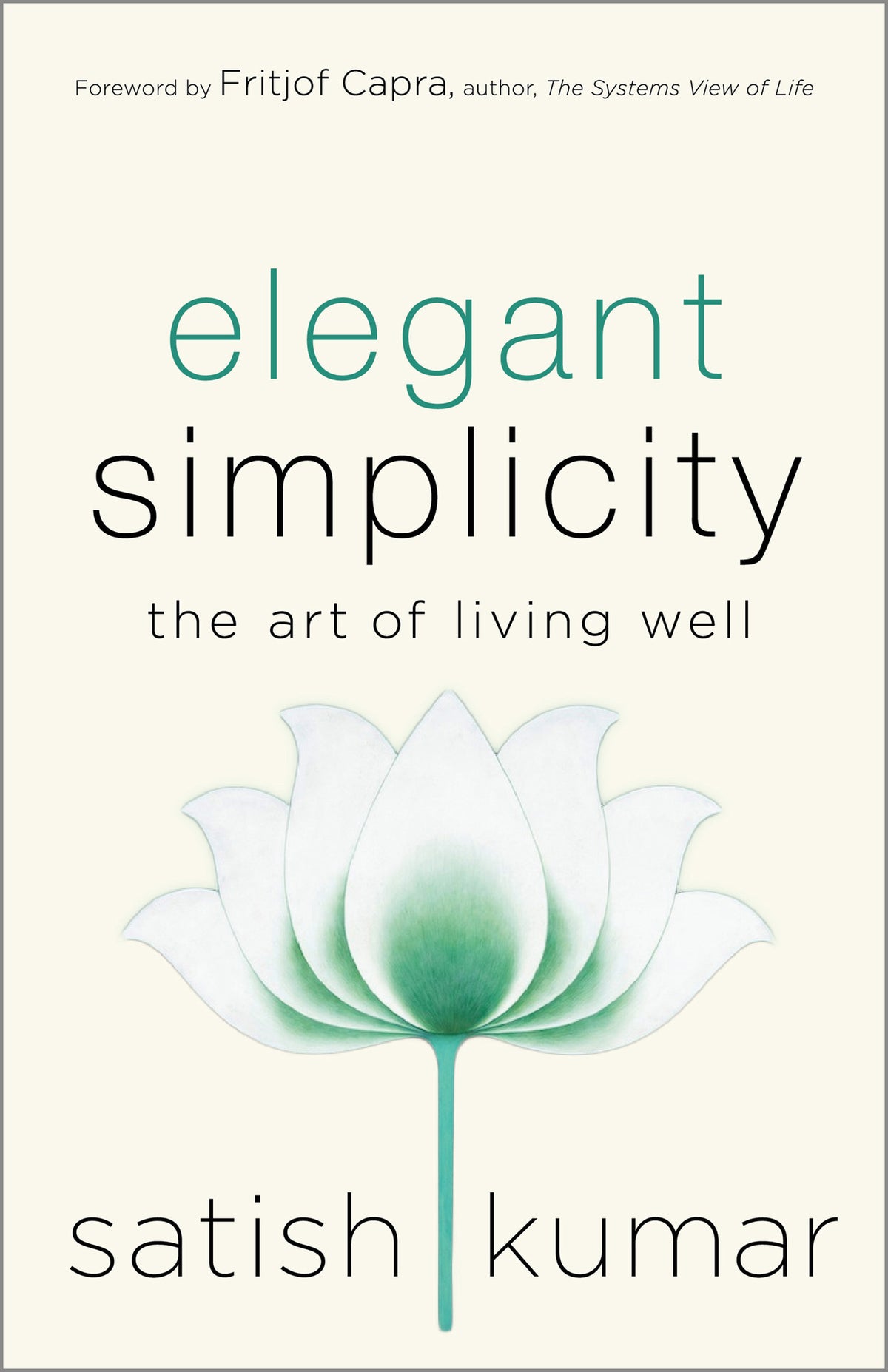Cover image for Elegant Simplicity ISBN 9780865719101