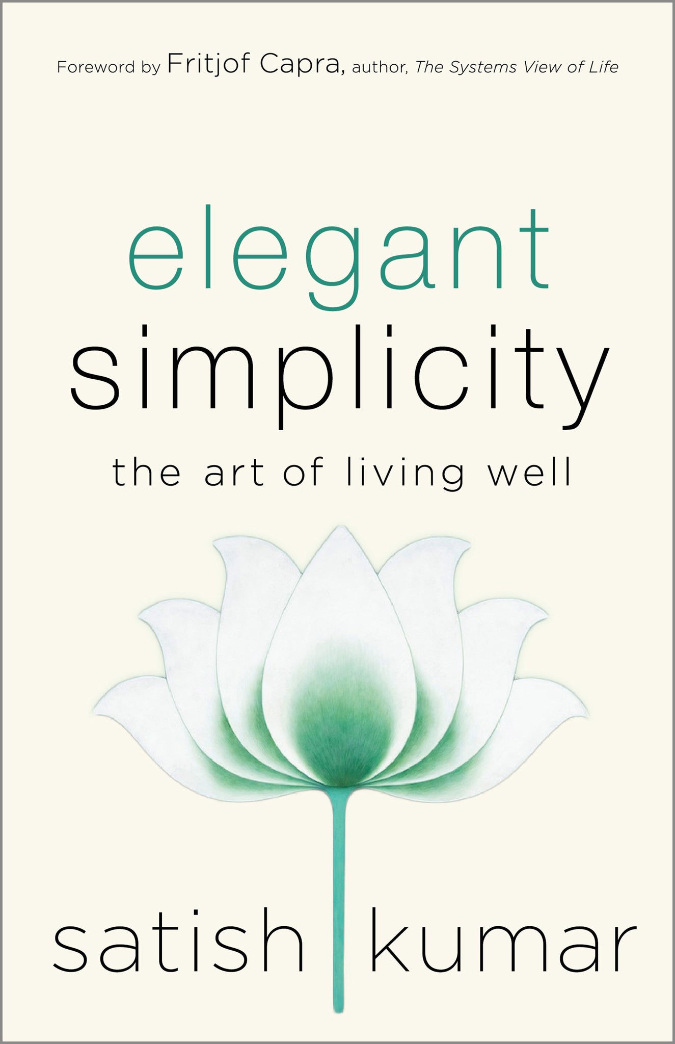Cover image for Elegant Simplicity ISBN 9780865719101