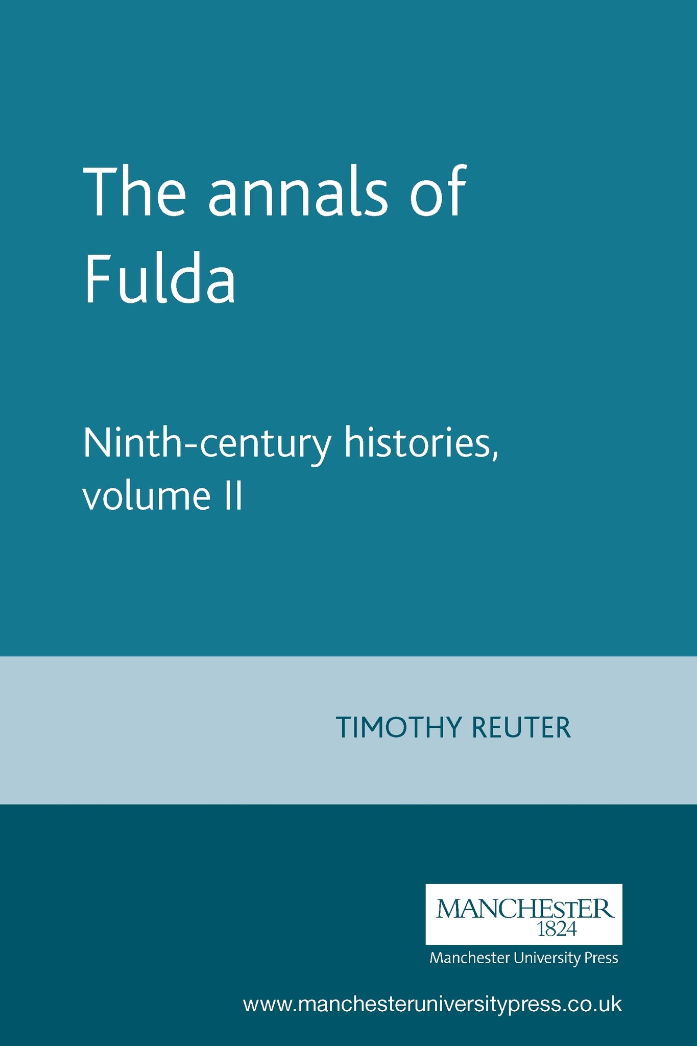 Cover image for The annals of Fulda ISBN 9780719034589