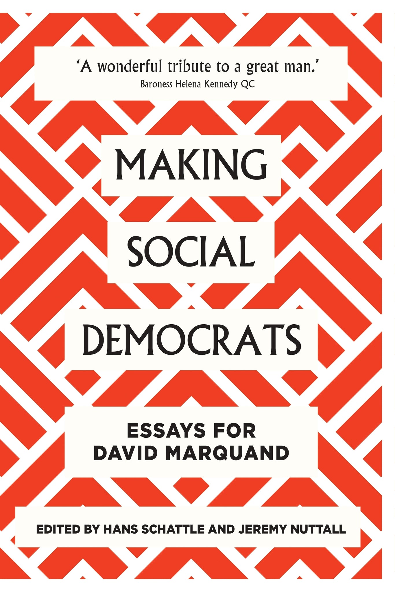 Cover image for Making social democrats ISBN 9781526145888