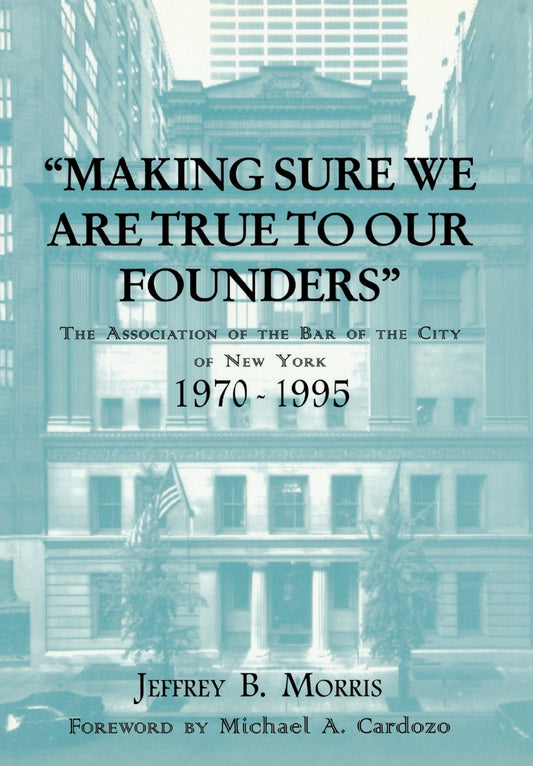Making Sure We Are True to Our Founders