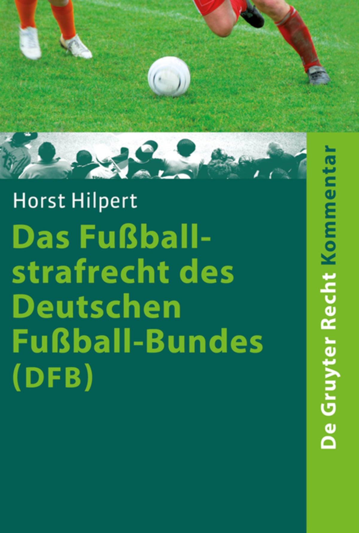 Cover image for Das Fußballstrafrecht des Deutschen Fußball-Bundes (DFB) ISBN 9783899495591