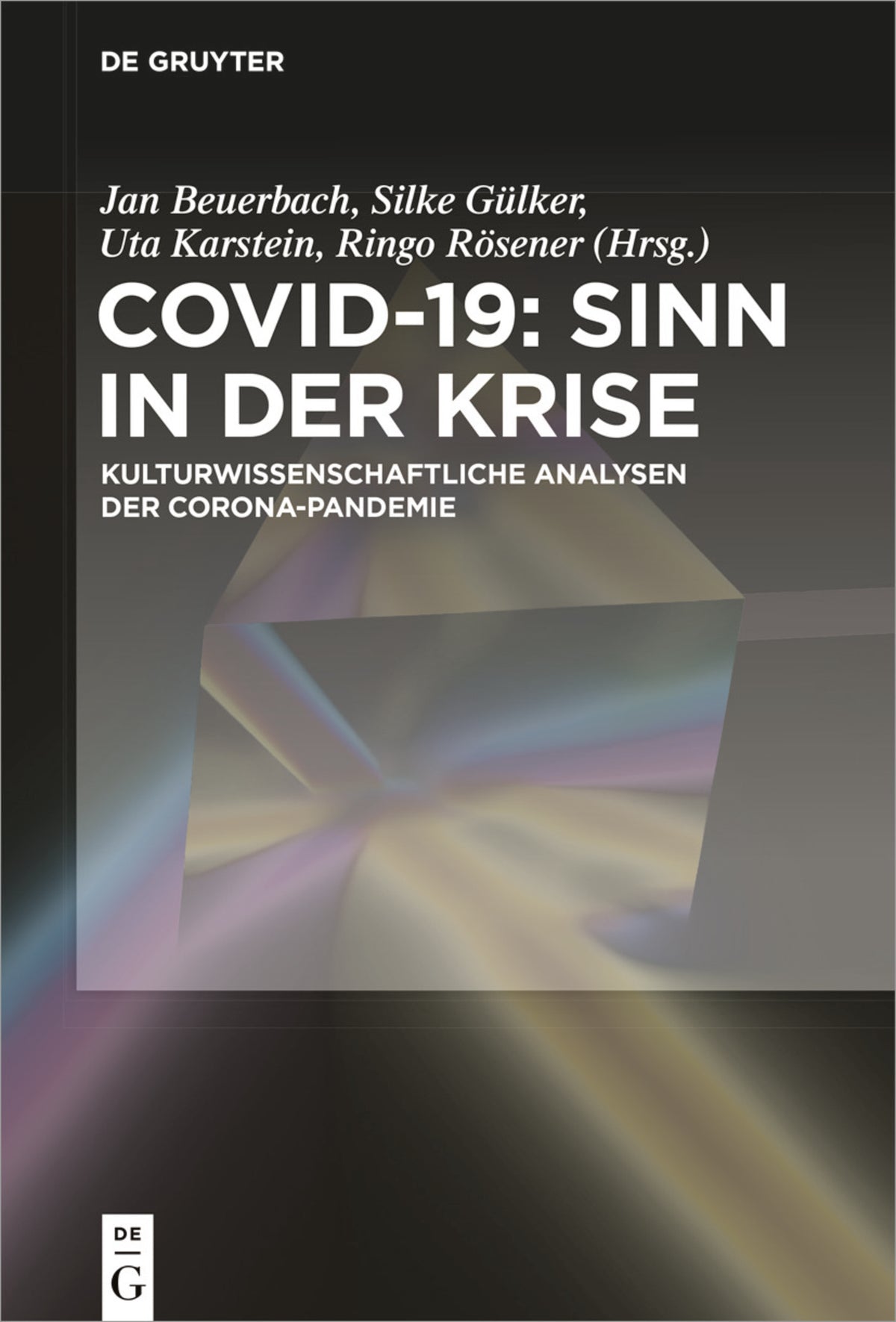Cover image for Covid-19: Sinn in der Krise ISBN 9783110737097
