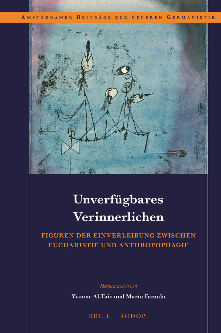 Cover image for Unverfügbares Verinnerlichen ISBN 9789004439122