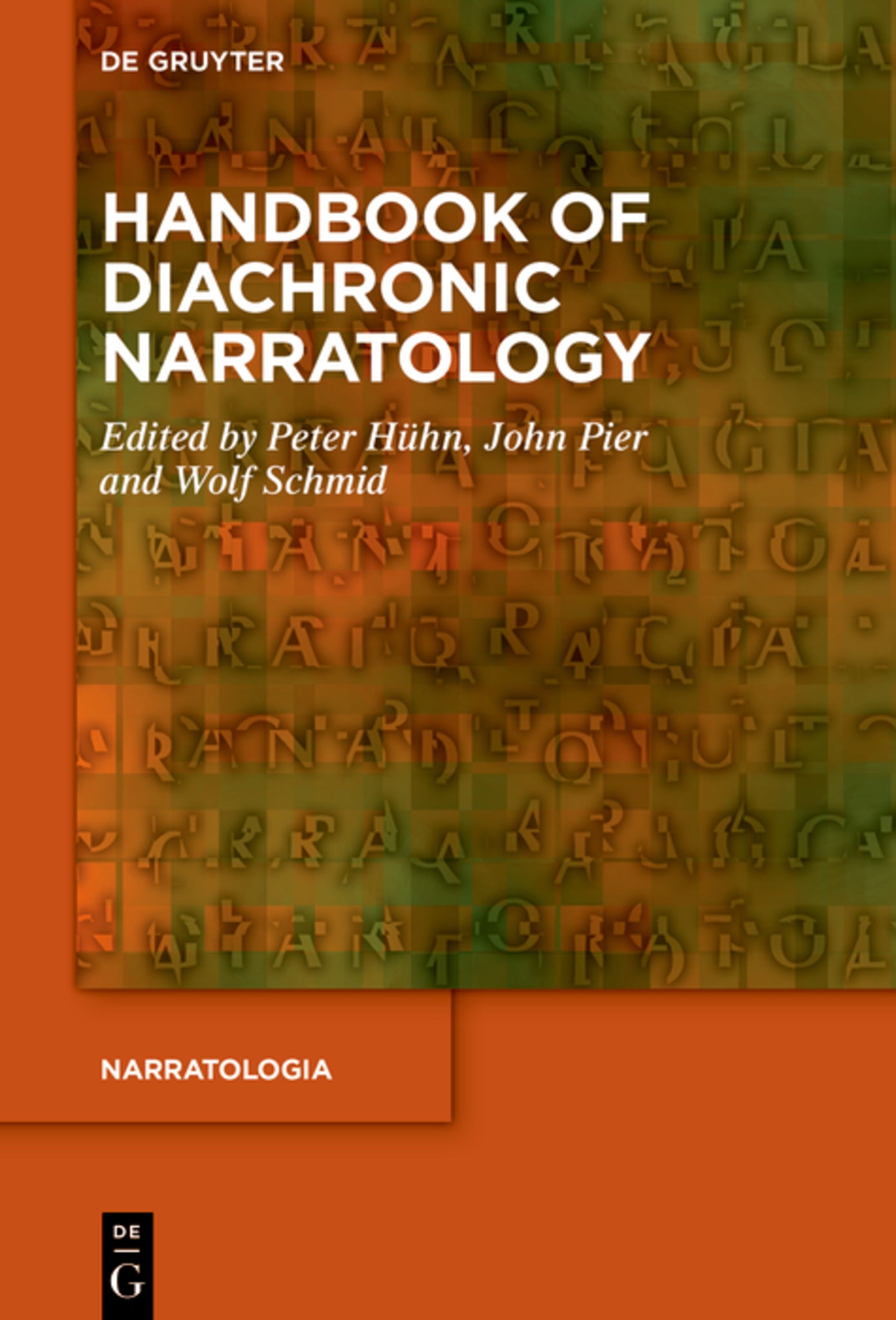 Cover image for Handbook of Diachronic Narratology ISBN 9783110616439