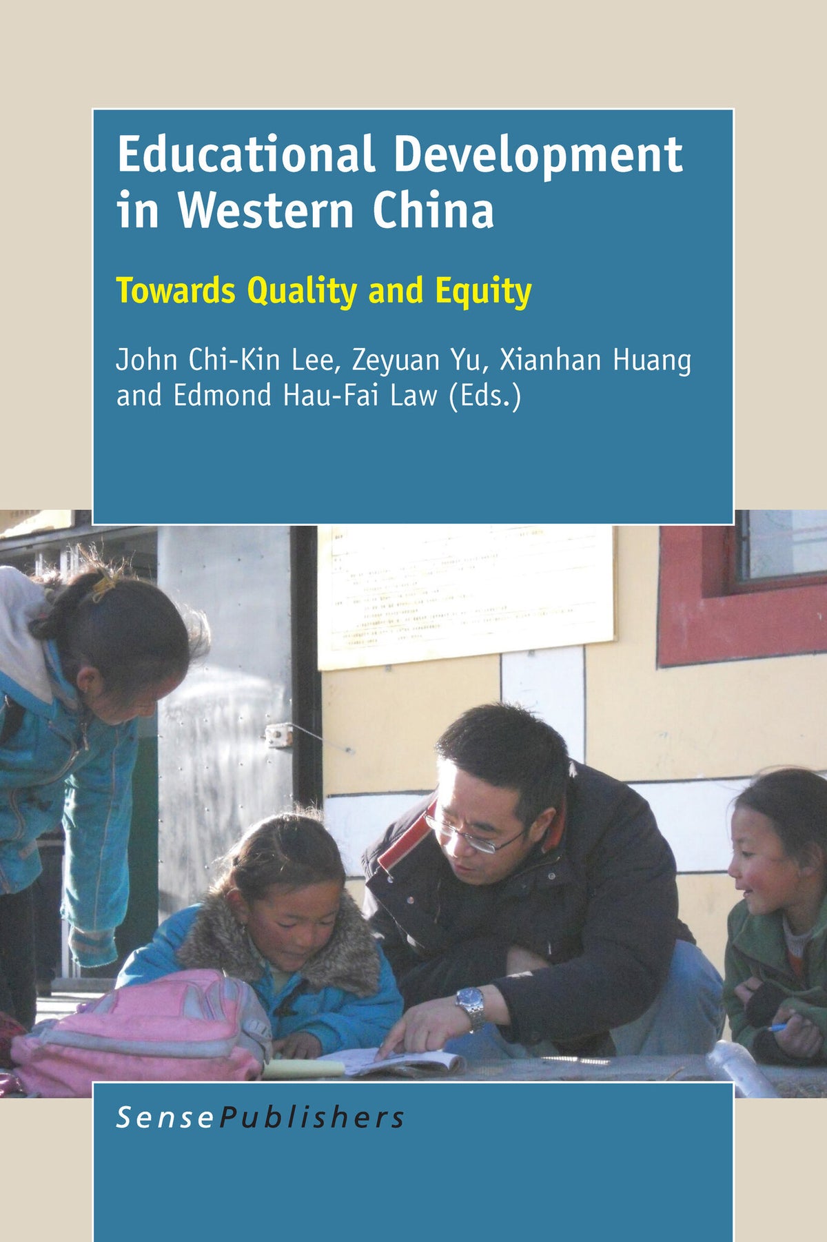 Cover image for Educational Development in Western China ISBN 9789463002318