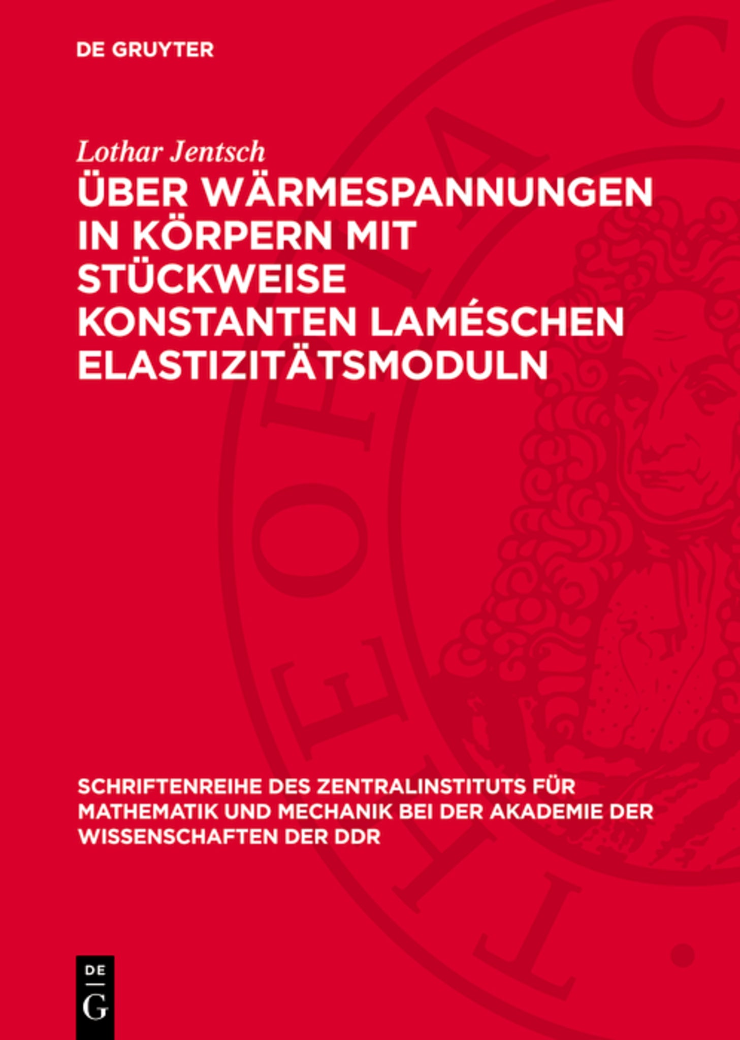 Über Wärmespannungen in körpern mit stückweise Konstanten Laméschen Elastizitätsmoduln