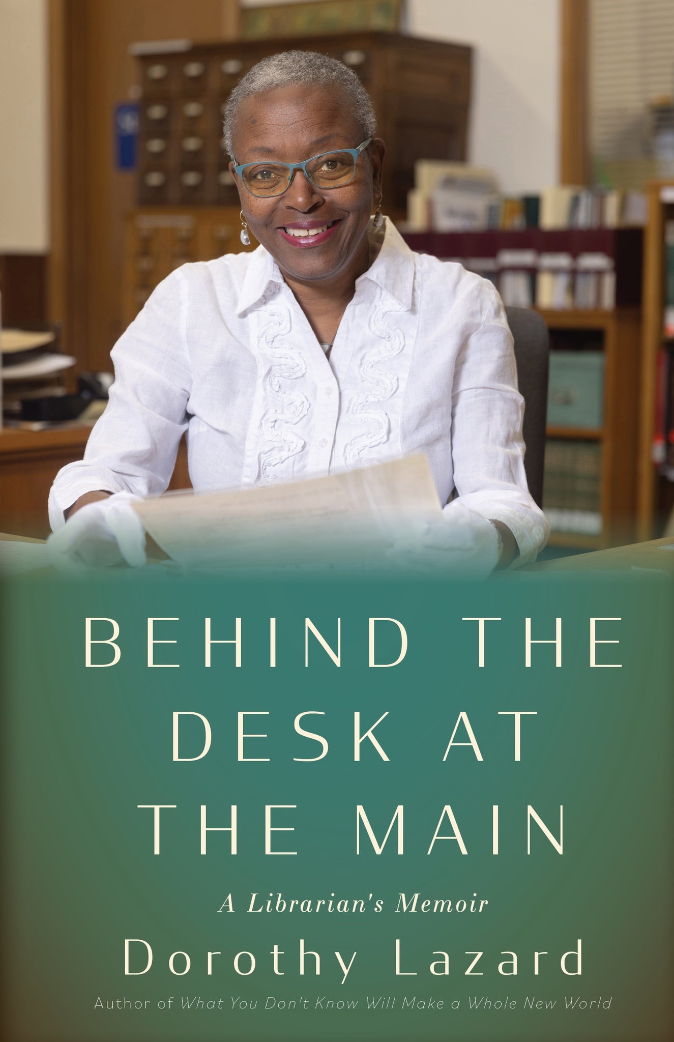 Cover image for Behind the Desk at the Main ISBN 9781597147248